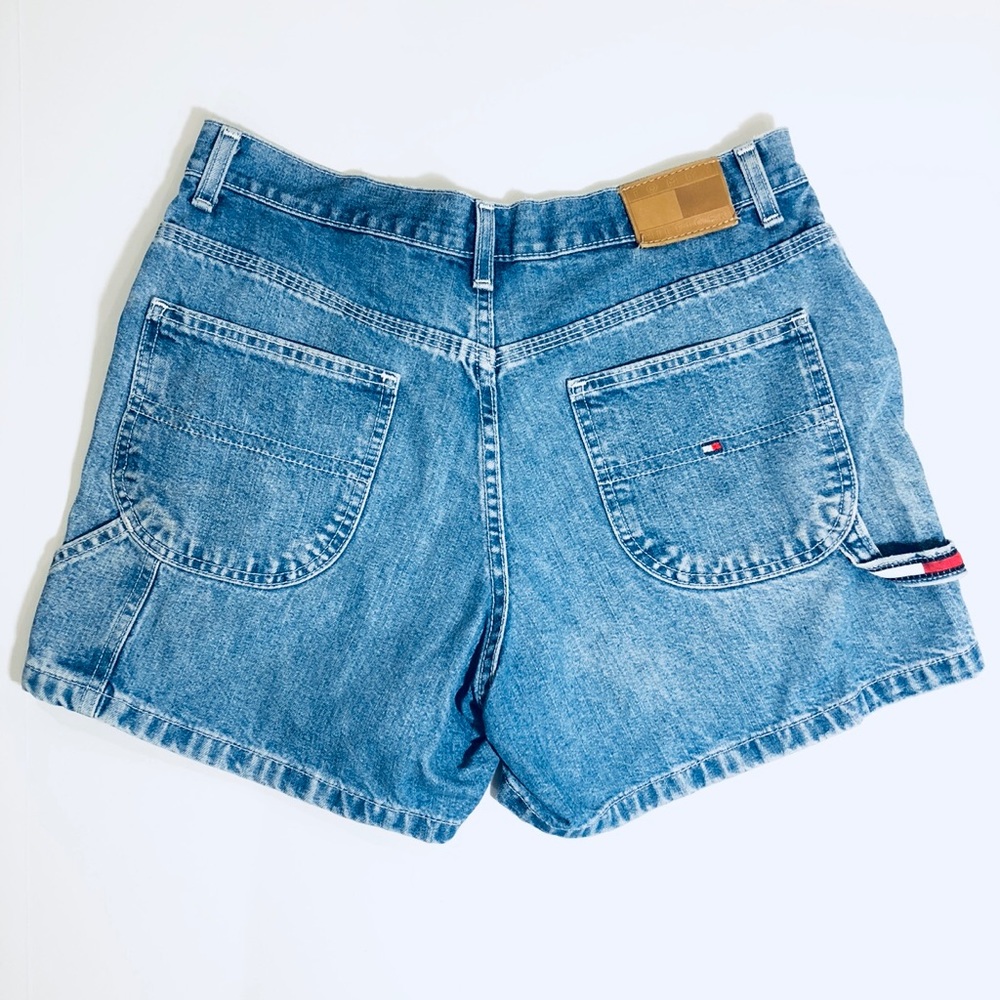 Vintage 90s Tommy Hilfiger High Rise Denim Shorts